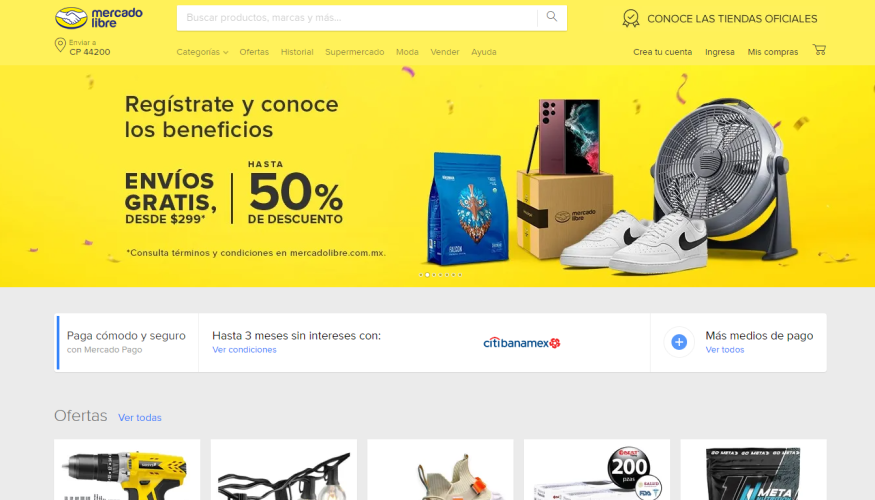 Comprar en Mercado Libre